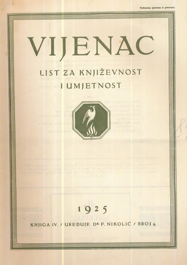 Vijenac br. 6/1925