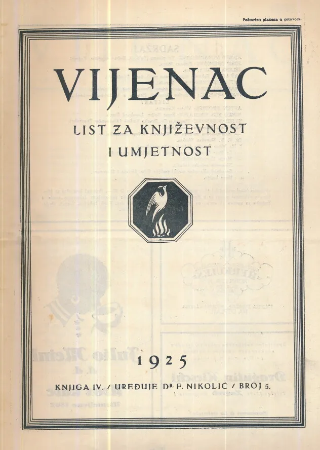 Vijenac br. 5/1925