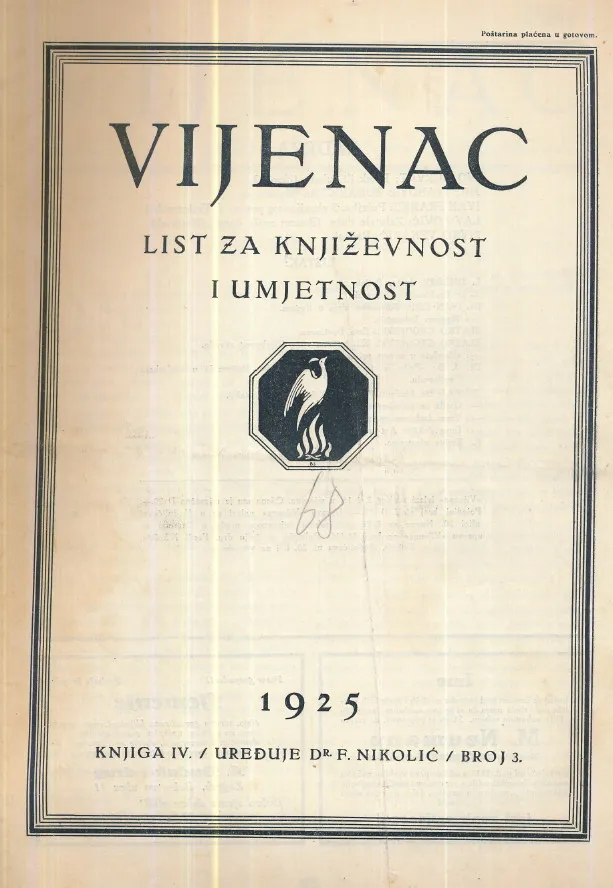 Vijenac br. 3/1925