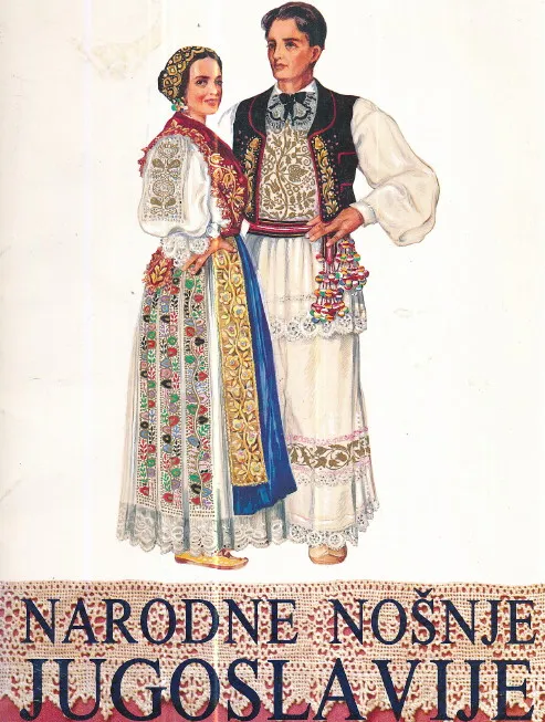 Narodne nošnje Jugoslavije : Hrvatska