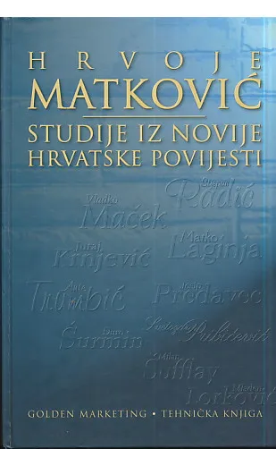 Studije iz novije hrvatske povijesti