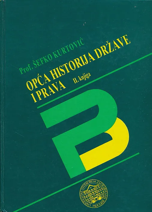 Opća historija države i prava  sv. II