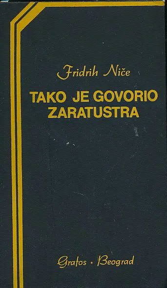 Tako je govorio Zaratustra
