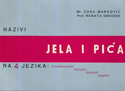 Nazivi jela i pića na 4 jezika