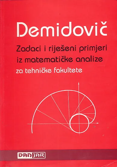 Zadaci i riješeni primjeri iz matematičke analize