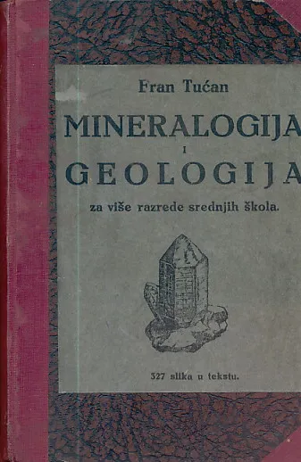 Mineralogija i geologija za više razrede srednjih škola.