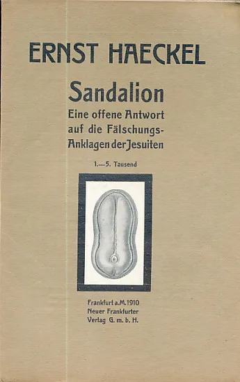 Sandalion : Eine offene Antwort auf die Fälschungs-Anklagen der Jesuiten