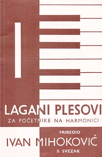 Lagani plesovi za početnike na harmonici, II. svezak
