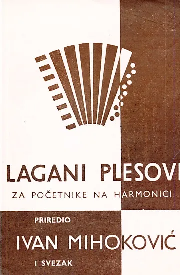 Lagani plesovi za početnike na harmonici, I. svezak