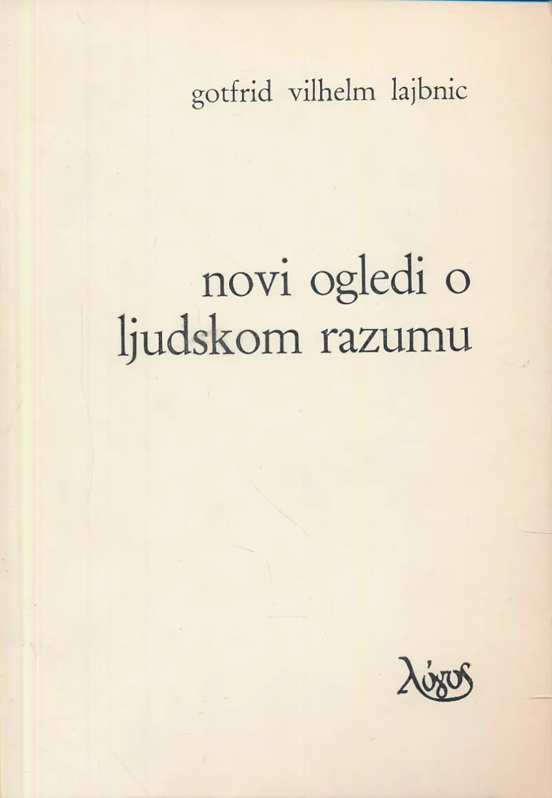 Novi ogledi o ljudskom razumu