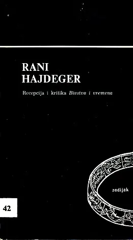 Rani Hajdeger: Recepcija i kritika Bivstva i vremena