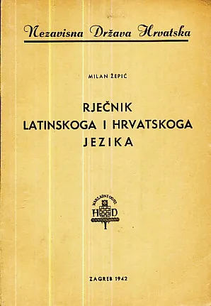Rječnik latinskoga i hrvatskoga jezika