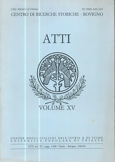 Atti, volume XV