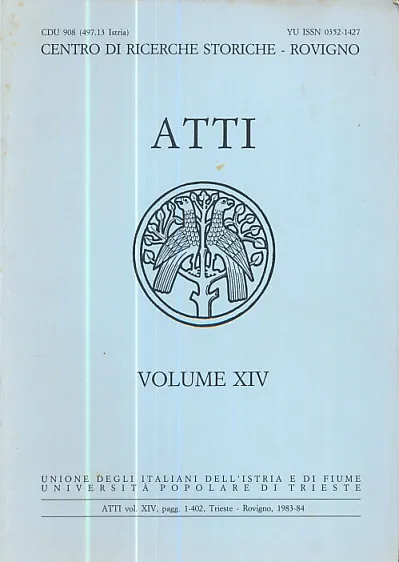 Atti, volume XIV