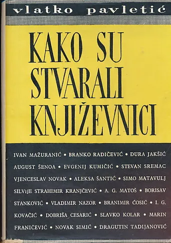 Kako su stvarali književnici I.
