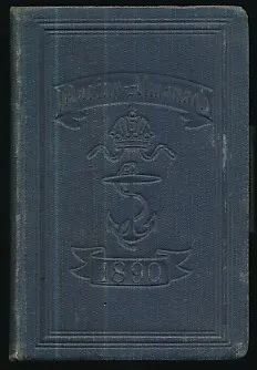 Almanach für die k. u. k. Kriegs-Marine 1890.