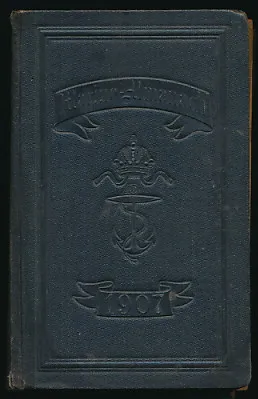 Almanach für die k. u. k. Kriegs-Marine 1907.