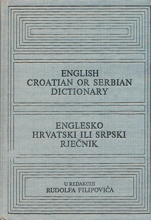 Englesko-hrvatsko ili srpski rječnik