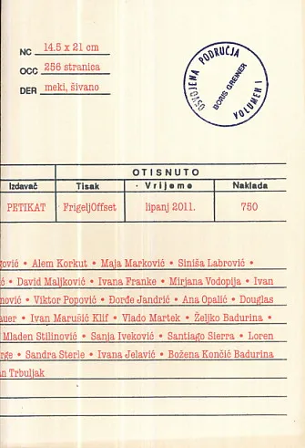 Osvojena područja, volumen 1