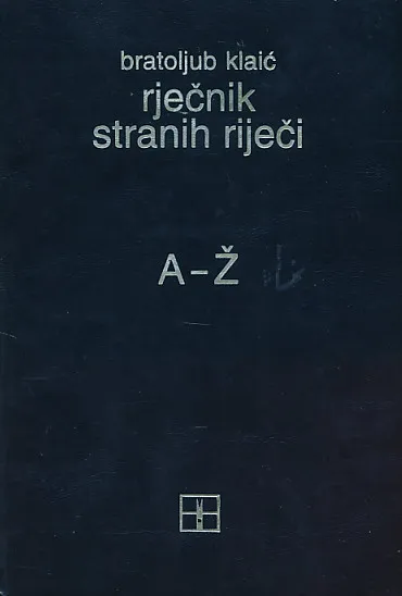 Rječnik stranih riječi A-Ž