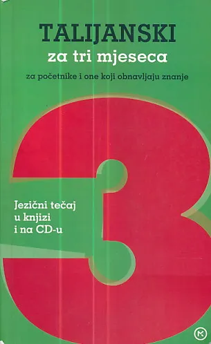 Talijanski za tri mjeseca (knjiga i CD)
