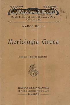 Morfologia Greca