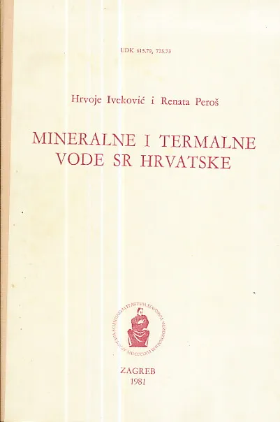 Mineralne i termalne vode SR Hrvatske