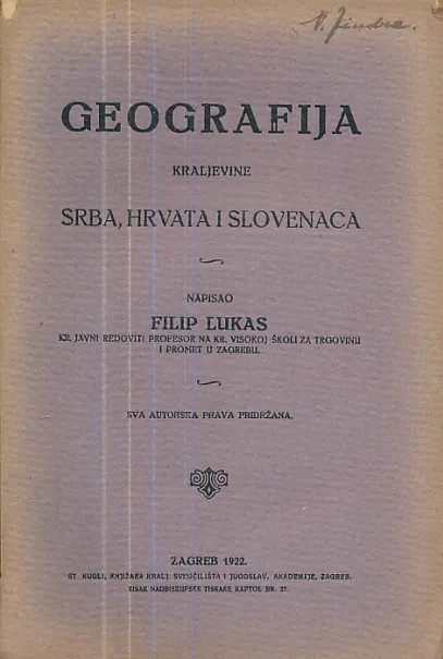Geografija Kraljevina Srba, Hrvata i Slovenaca
