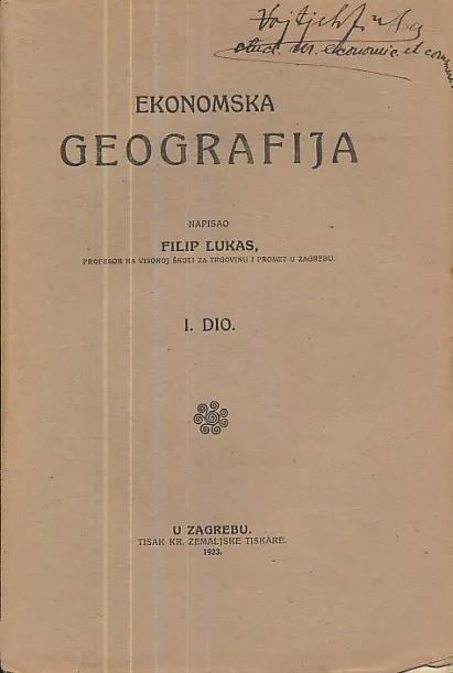 Ekonomska geografija, sv. I - II