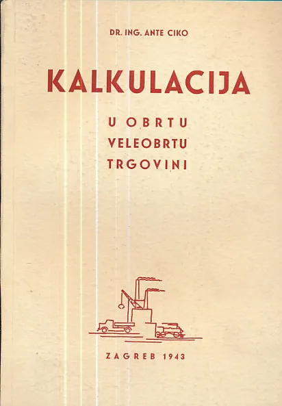 Kalkulacija u obrtu, veleobrtu, trgovini