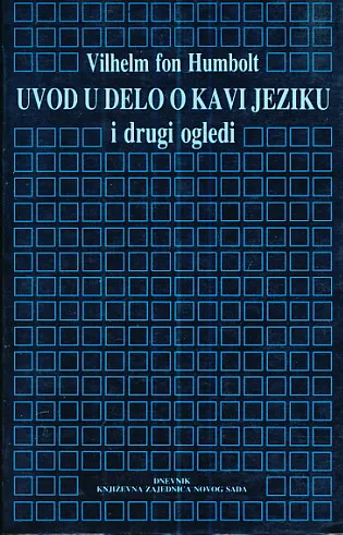 Uvod u delo o kavi jeziku i drugi ogledi