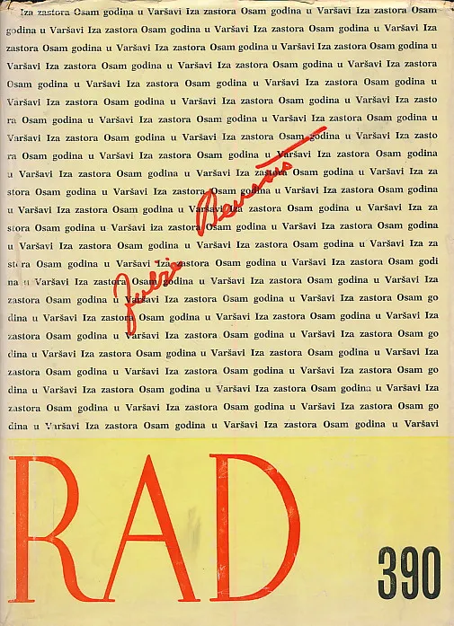 Rad JAZU, knjiga 390/1981