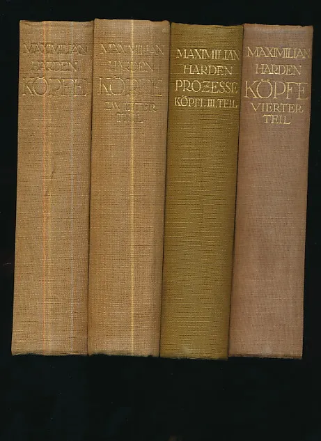 Köpfe, 1 - 4