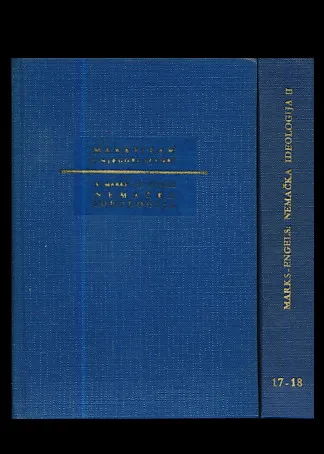 Nemačka ideologija 1-2