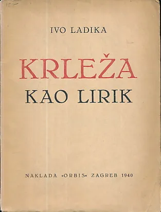 Krleža kao lirik