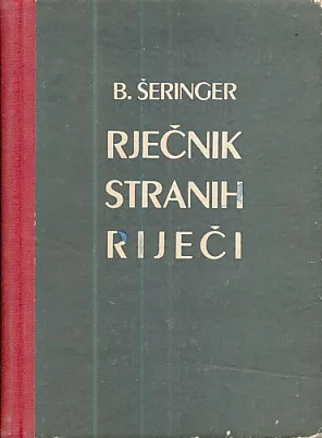 Rječnik stranih riječi