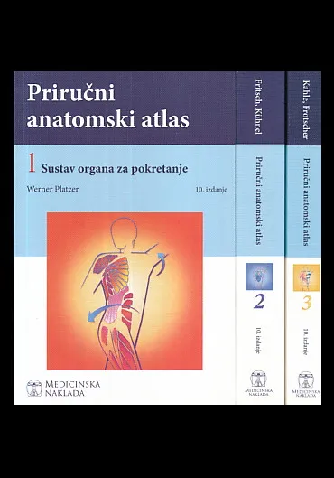 Priručni anatomski atlas, sv. 1 - 3