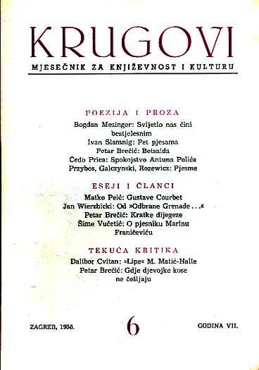 Krugovi, br. 6/1958