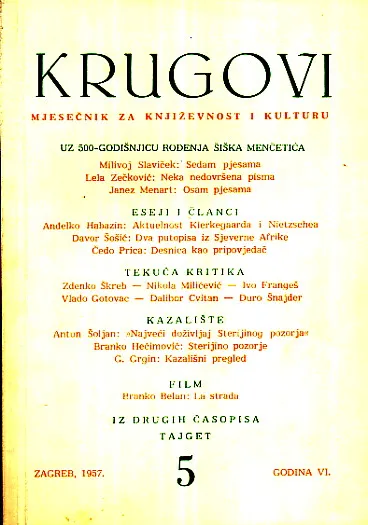 Krugovi, br. 5/1957