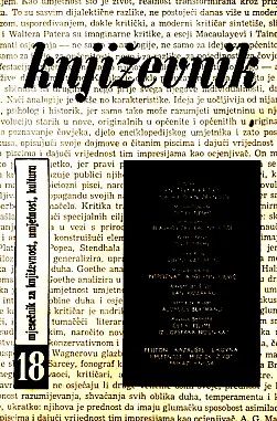 Književnik, br. 18/1960