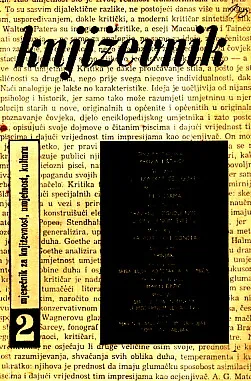 Književnik, br. 2/1959