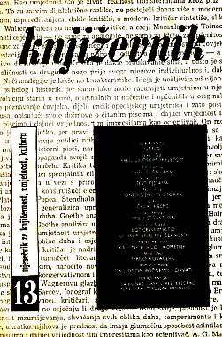 Književnik, br. 13/1960