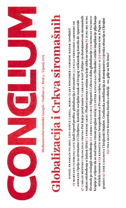 Concilium 3/2015 - Globalizacija i crkva siromašnih