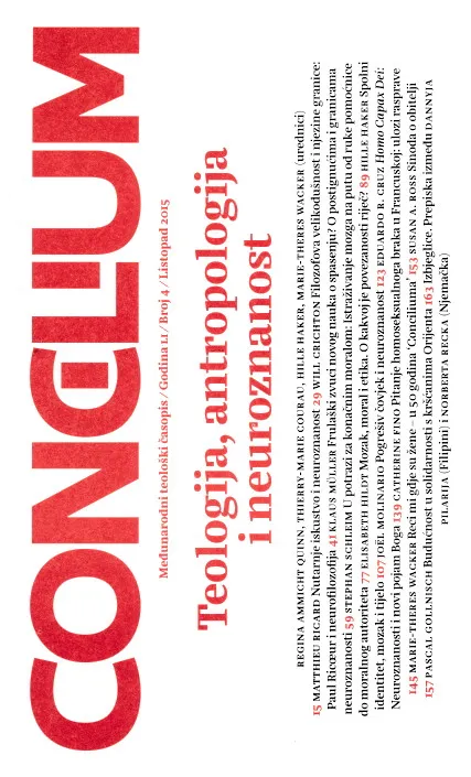 Concilium 4/2015 - Teologija, antropologija i neuroznanost