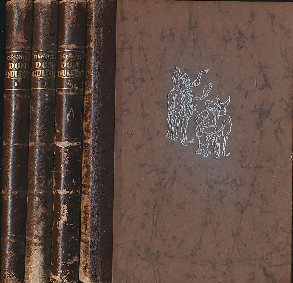 Život i djela bistroga viteza Don Quijota od Manche, sv. 1-4