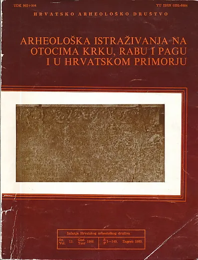 Arheološka istraživanja na otocima Krku, Rabu i Pagu i u hrvatskom primorju