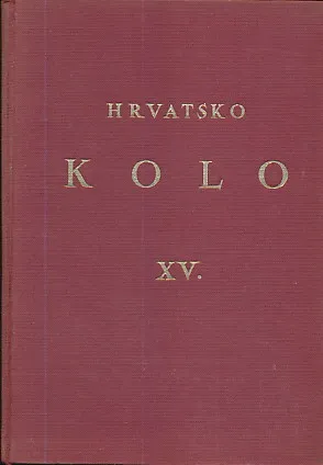 Hrvatsko kolo, knjiga XV