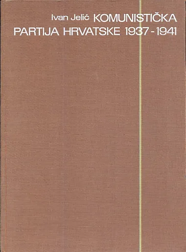 Komunistička partija Hrvatske 1937-1941