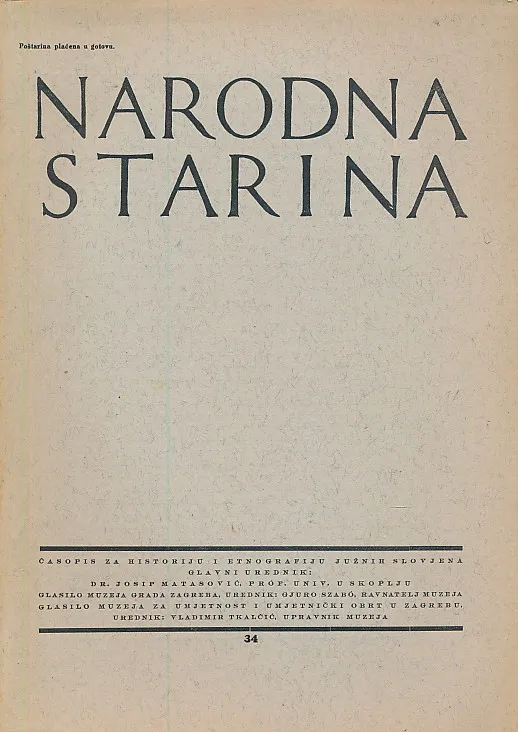 Narodna starina 34/1934