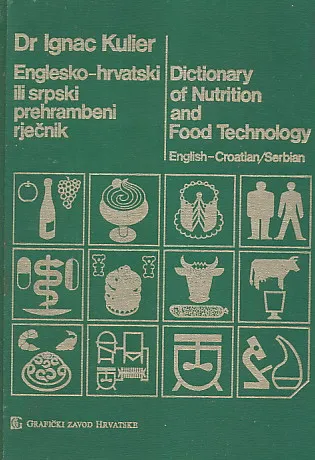 Englesko-hrvatski ili srpski prehrambeni rječnik